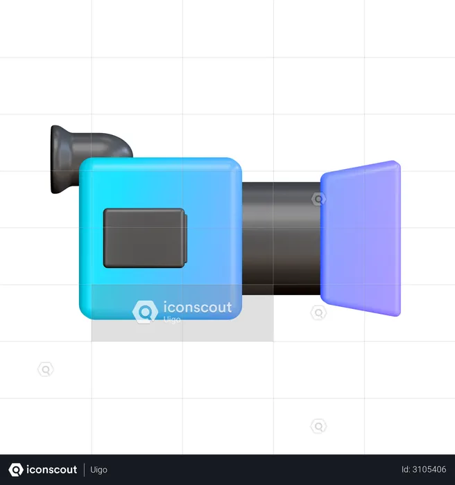 Video Recorder  3D Illustration