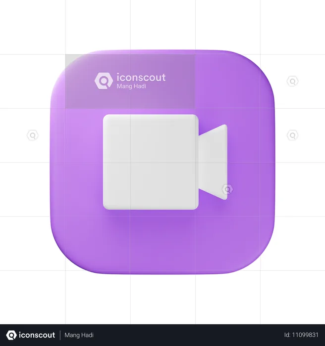 Video Recorder  3D Icon