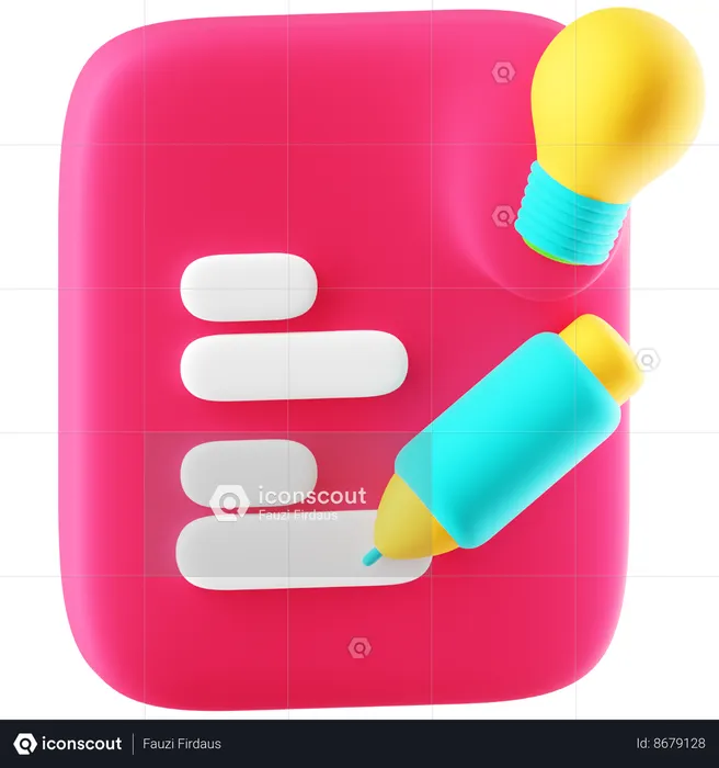 Video Script  3D Icon