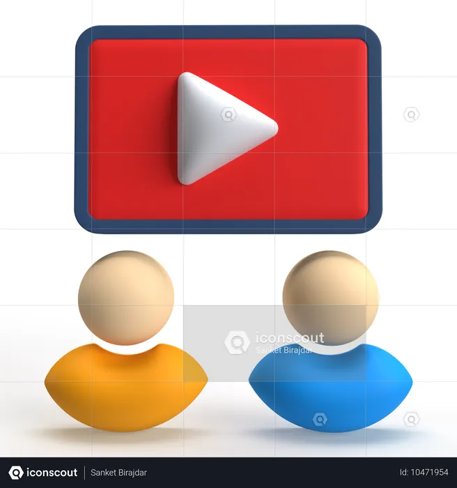 Viewers  3D Icon
