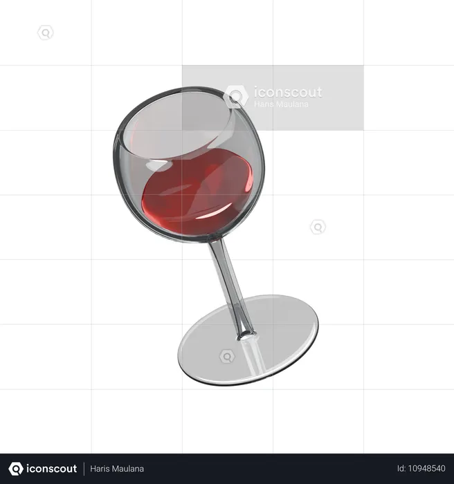 Vino  3D Icon