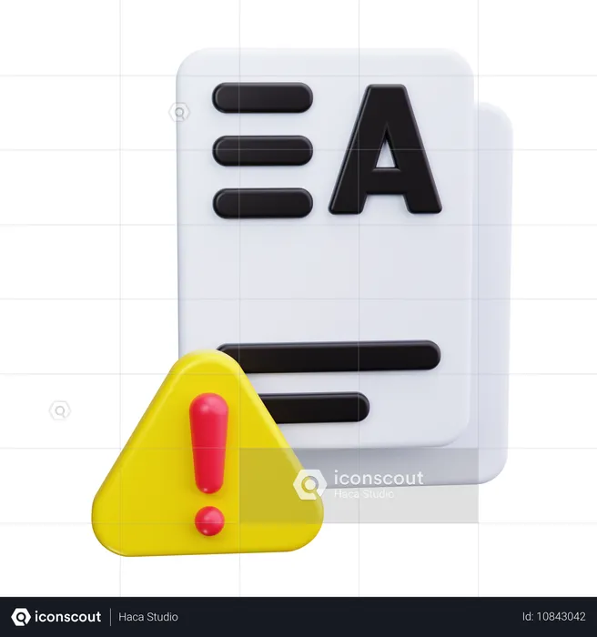 Violation de données  3D Icon