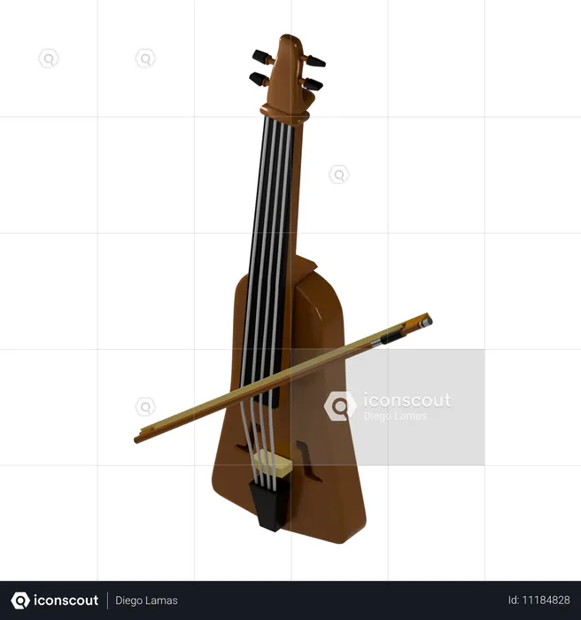 Violin  3D Icon