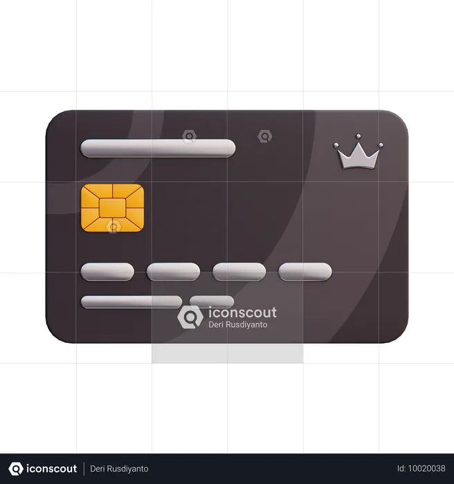 Vip Card  3D Icon