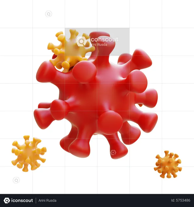 Viral Infection  3D Icon