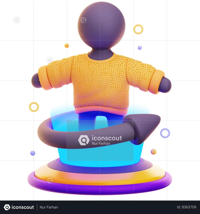 VIRTUAL CLOTHING  3D Icon