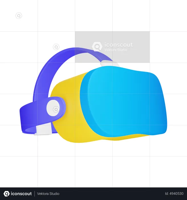 Virtual Reality  3D Icon