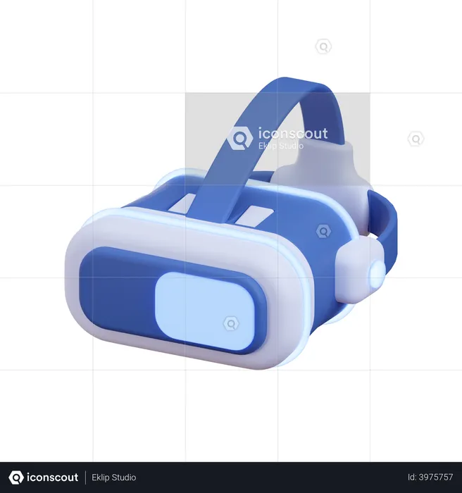Virtual Reality box  3D Icon