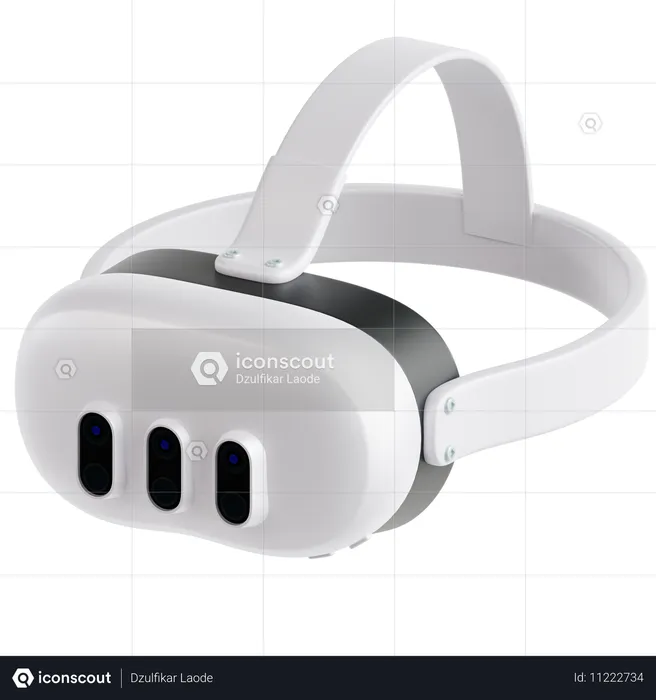 Virtual-Reality-Brille  3D Icon