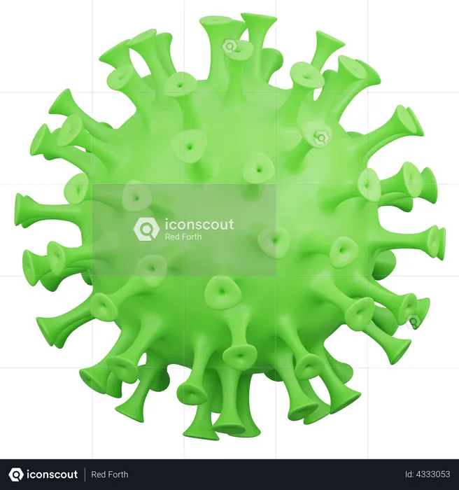Virus  3D Illustration
