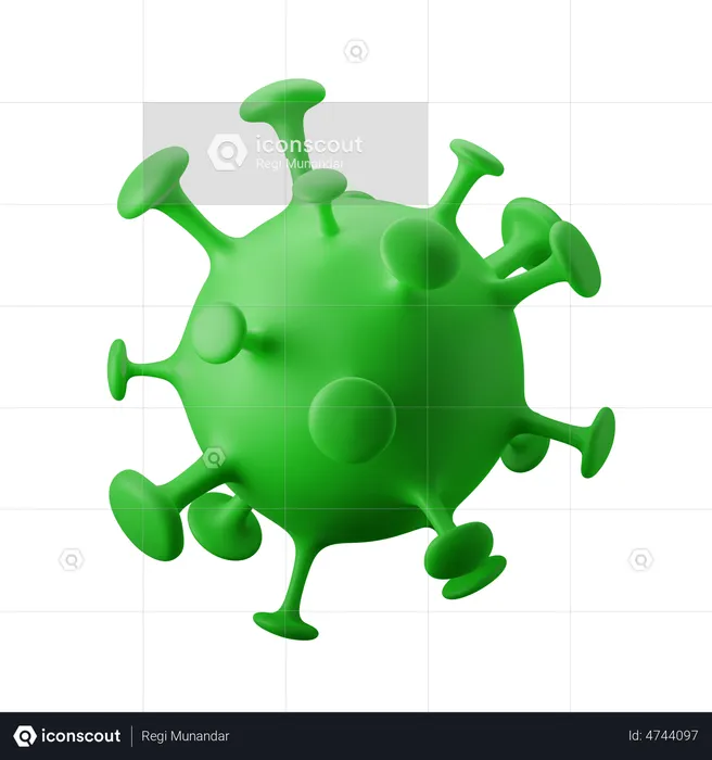 Virus  3D Illustration