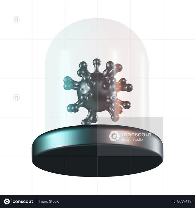 Virus Quarantine  3D Icon