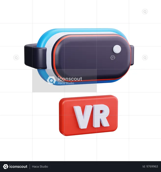 Visão de 360 graus  3D Icon