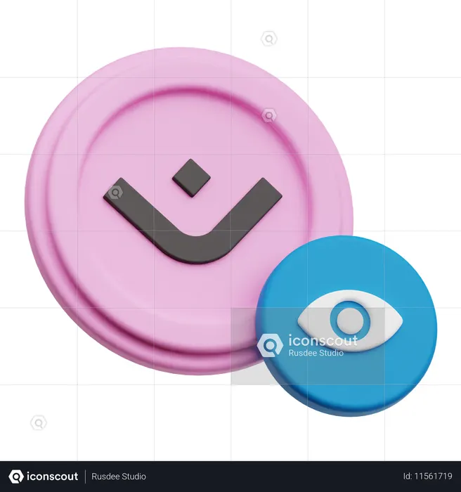 Visão do mantra  3D Icon