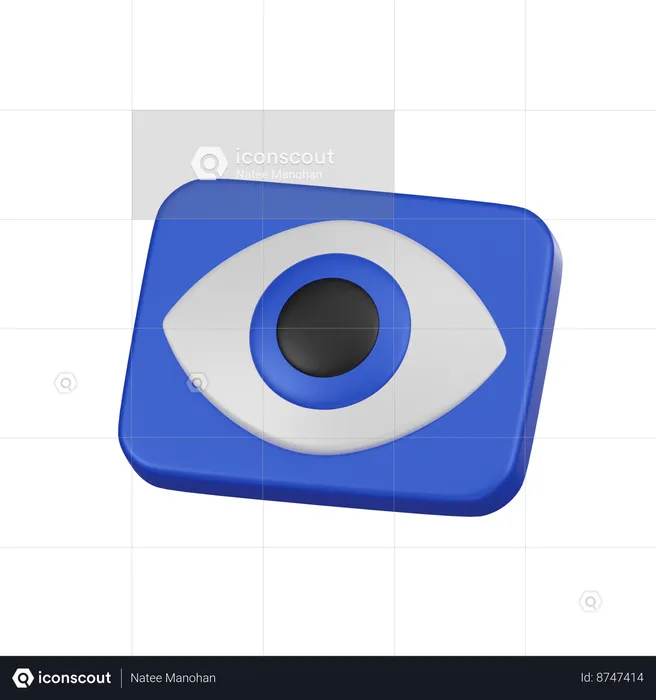 Visibility  3D Icon