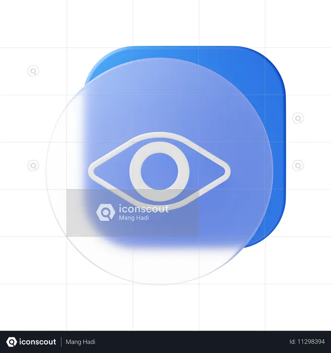 Visible  3D Icon