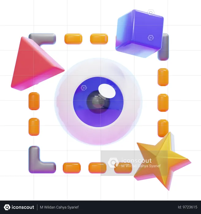 Visualisation  3D Icon