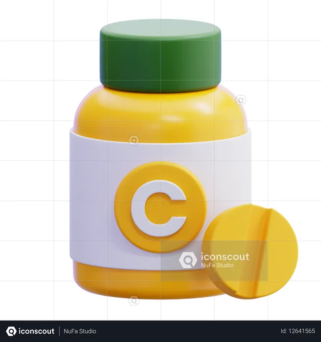 Vitamin  3D Icon