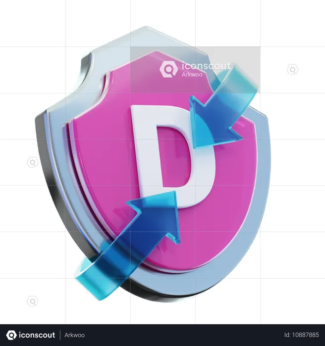 Vitamine D  3D Icon