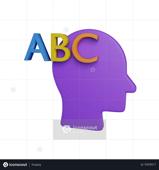 Vocabulario  3D Icon