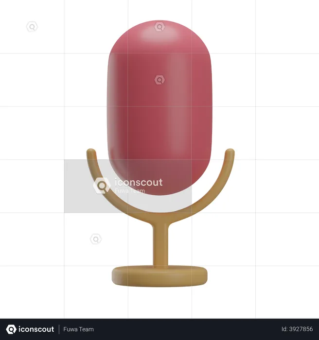 Voice Chat  3D Illustration