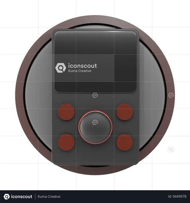 Voice Recorder  3D Icon