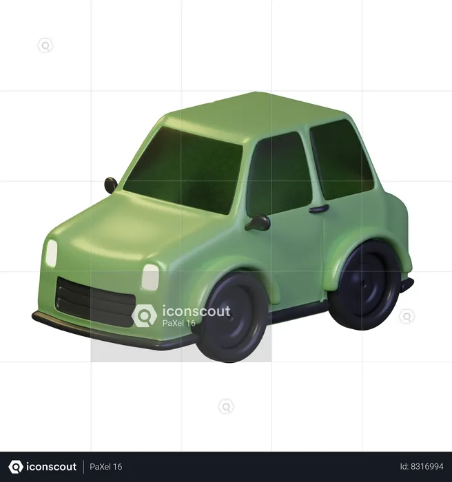 Voiture  3D Icon