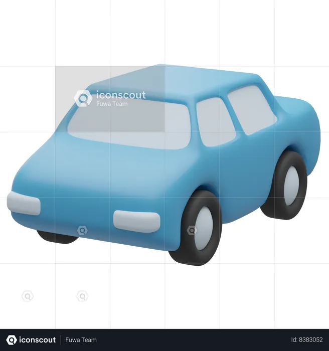 Voiture  3D Icon