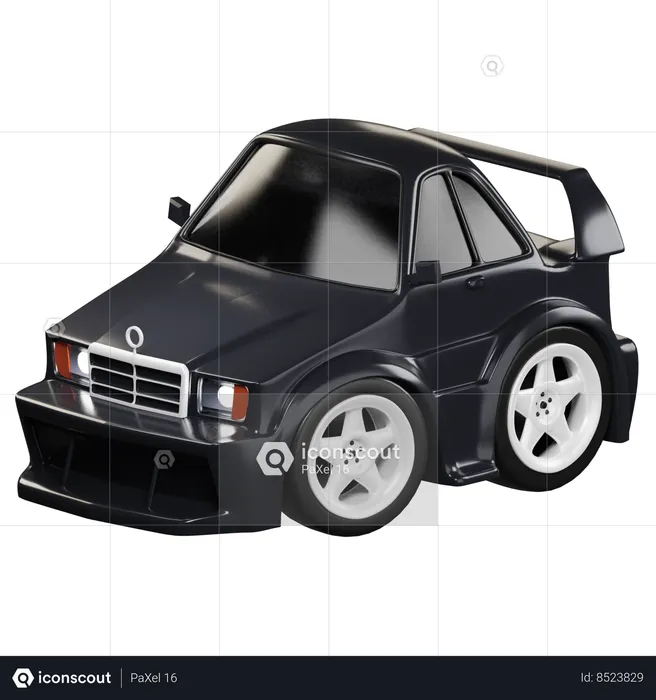 Voiture  3D Icon