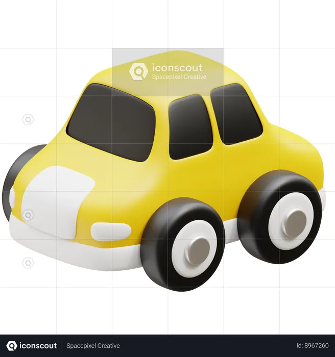 Voiture  3D Icon