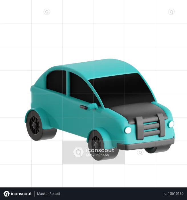 Voiture  3D Icon