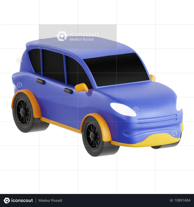 Voiture  3D Icon