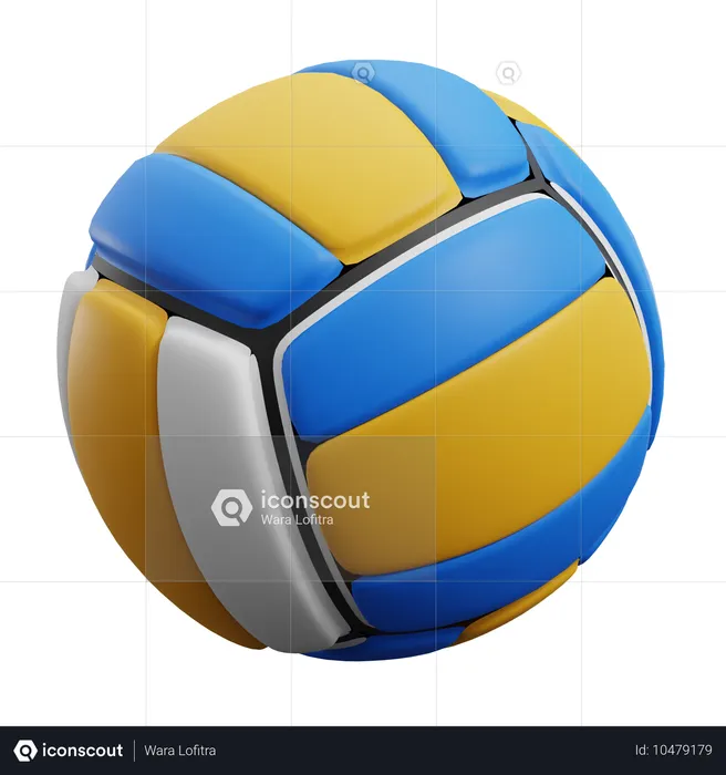 Voleibol  3D Icon