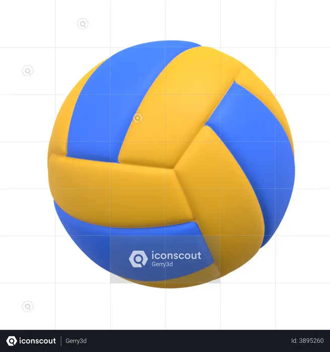 Voleibol  3D Icon
