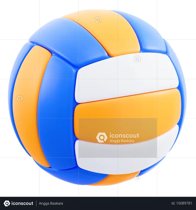 Volley-ball  3D Icon