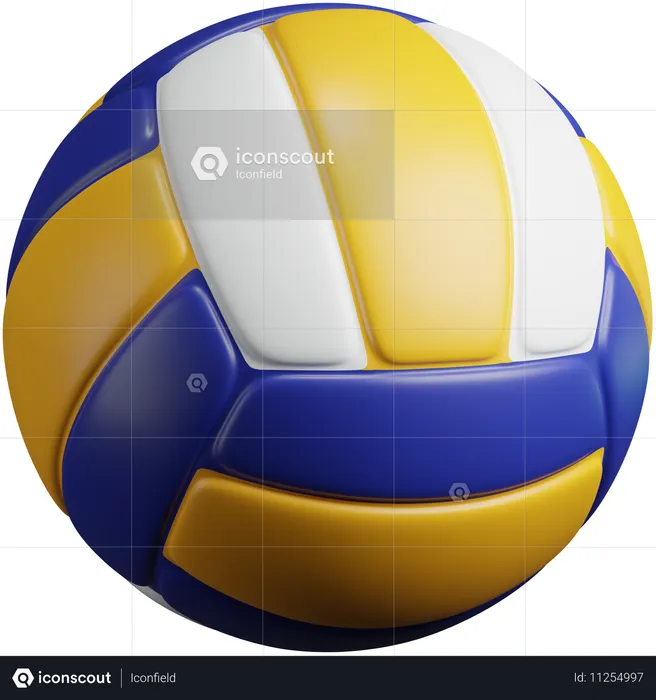 Ballon de volley-ball  3D Icon