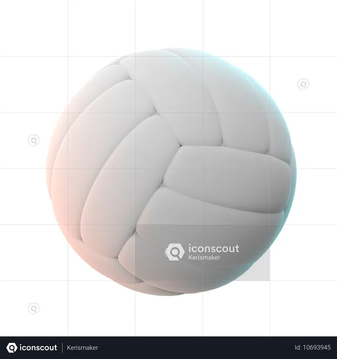 Volleyball  3D Icon