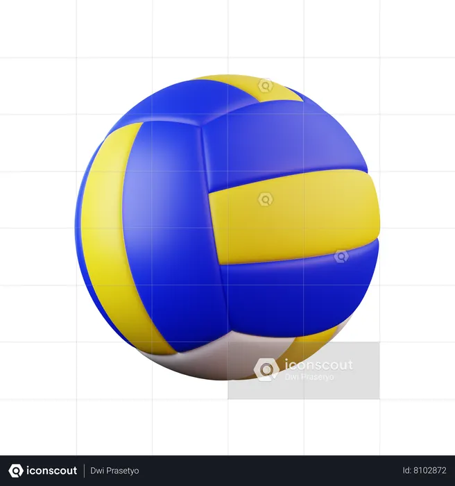 Volleyball  3D Icon