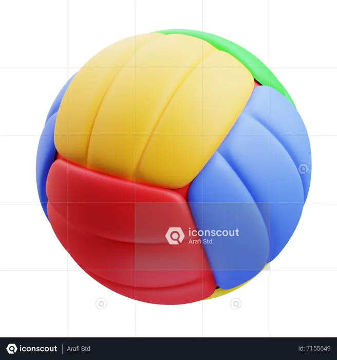 Volleyball  3D Icon