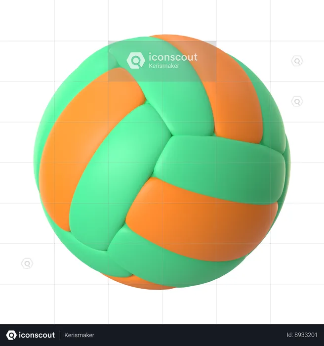 Volleyball  3D Icon