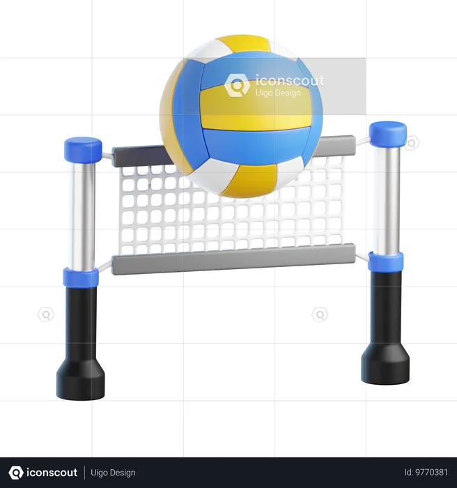 Volleyball  3D Icon