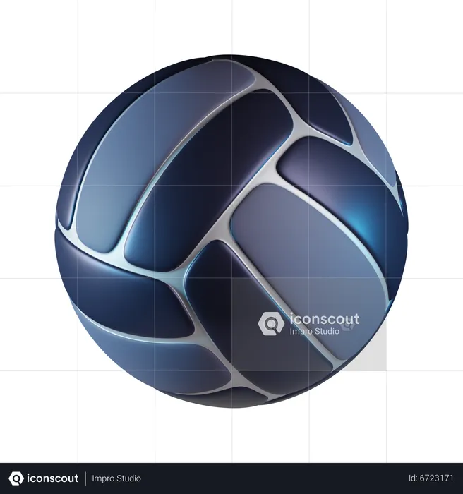 Volleyball  3D Icon