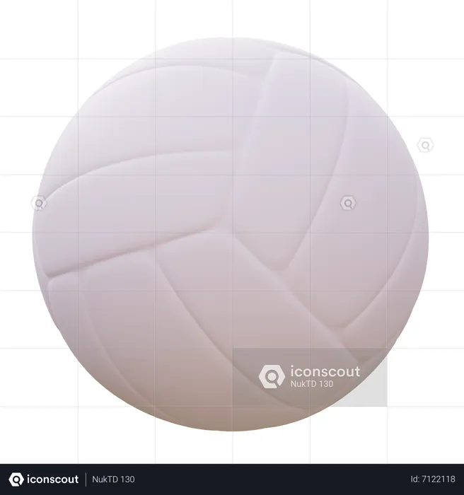 Volleyball  3D Icon