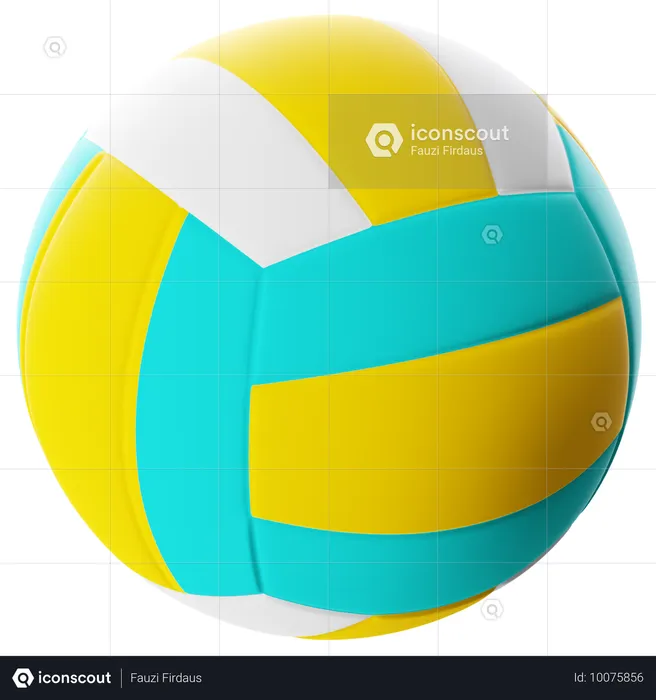 Volley-ball  3D Icon