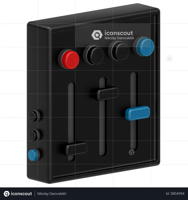 Volume Equalizer  3D Icon