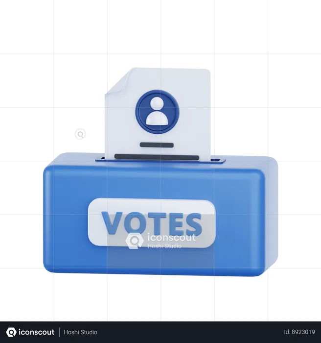 Votes  3D Icon