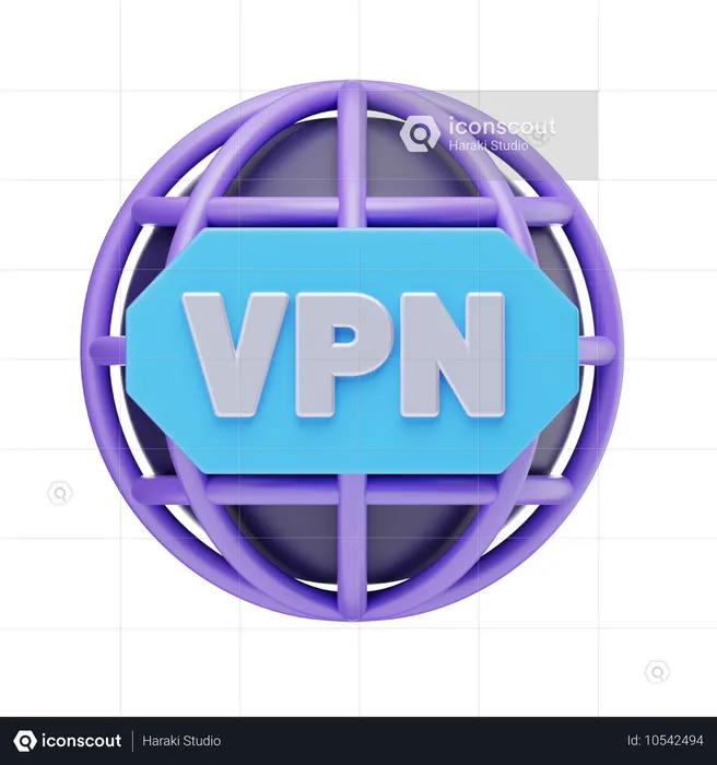 Vpn  3D Icon