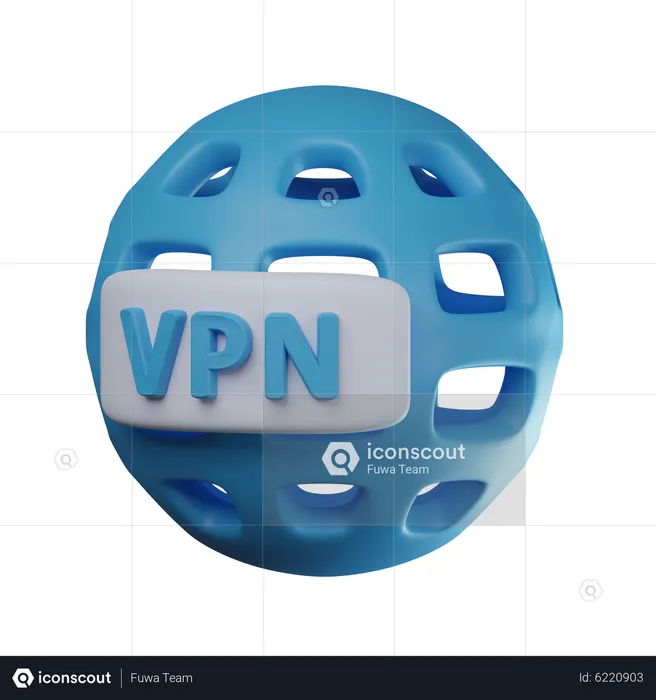 Vpn  3D Icon