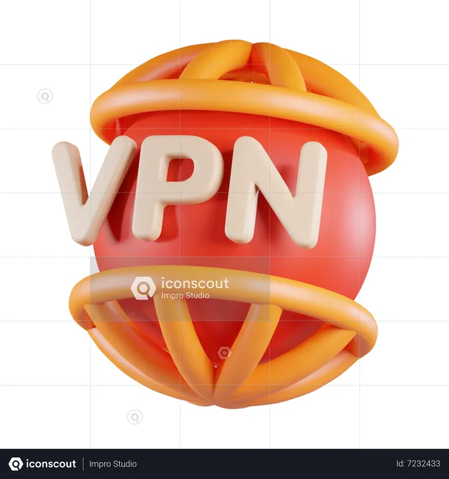 Vpn  3D Icon