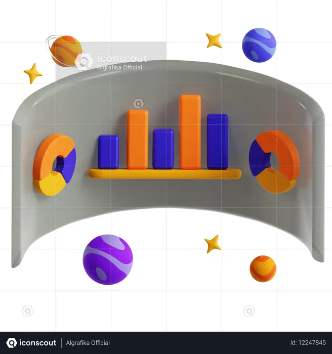 VR分析  3D Icon